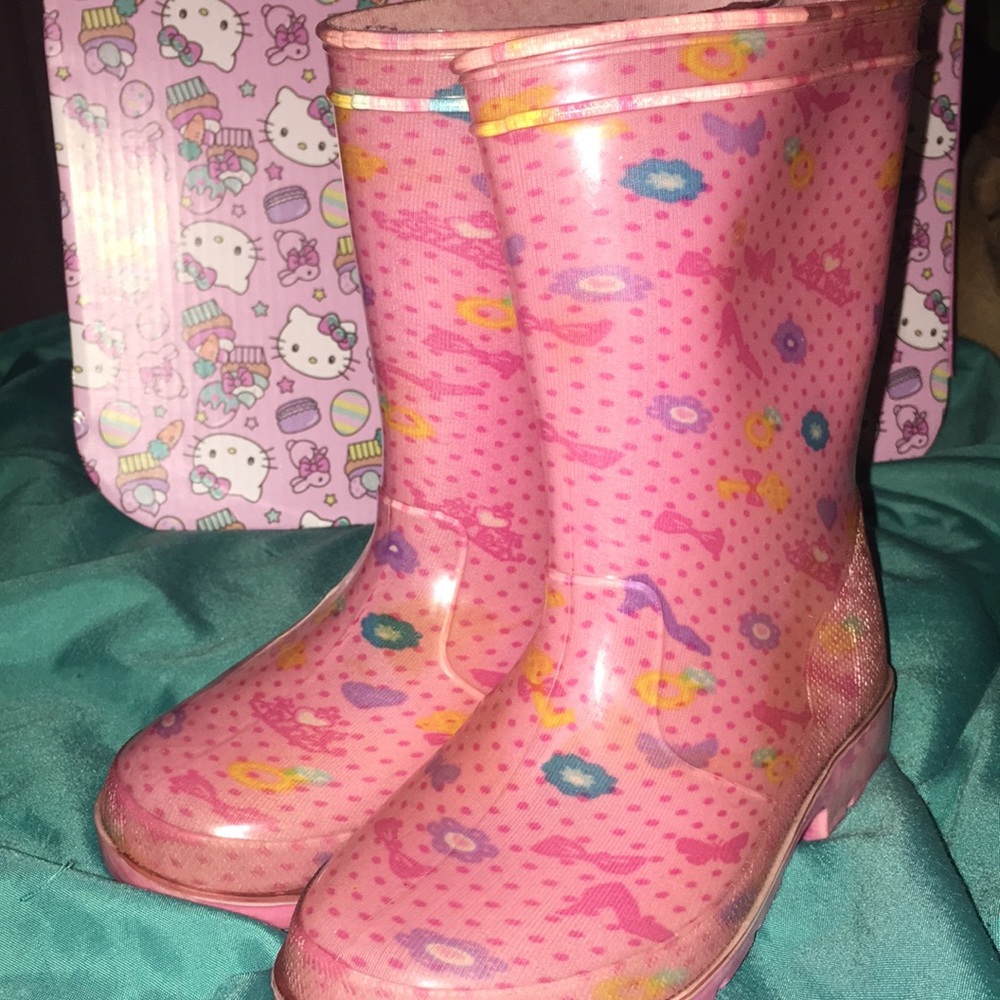Girls Disney rain boots